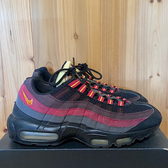 nike air max 2014 black red